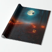 Wickedly Beautiful Halloween Gift Wrap 🌕 ラッピングペーパー (アンロールド)