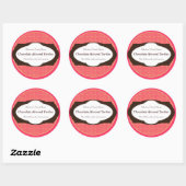 WickerラベルJAR有利ステッカー ラウンドシール (シート)
