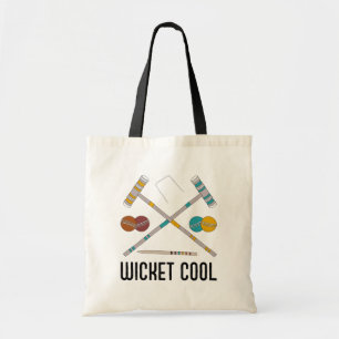 Wicketククールロおもしろいケット選手 トートバッグ