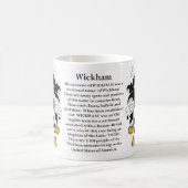 Wickham、起源、意味および頂上 コーヒーマグカップ (中央)
