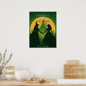 Wicky Baby Shower Welcome Poster -Elphaba &Glinda ポスター (キッチン)
