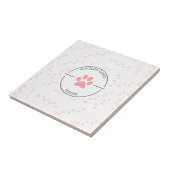 Wicky Good Maine – ピンクの前足 – コースター (側面)