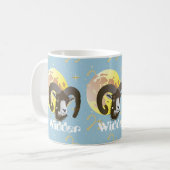 Widder 21. März bis 20. April Tasse コーヒーマグカップ (正面左)