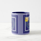 Widder 21. März bis 20. April Tasse ツートーンマグカップ (中央)
