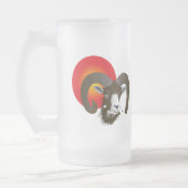 Widder - Sternzeichen Tasse フロストグラスビールジョッキ (左)