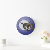 Widder - Sternzeichen Uhr ラウンド壁時計 (ホーム)