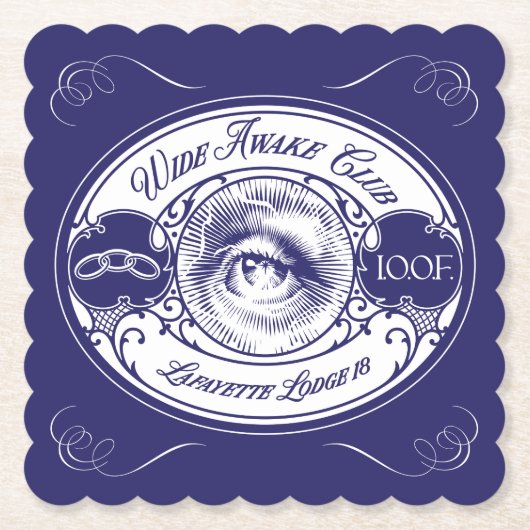 Wide Awake Club Coaster ペーパーコースター (正面)
