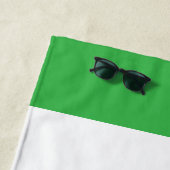 Wide Stripes Lime Green  ビーチタオル (インサイチュ)