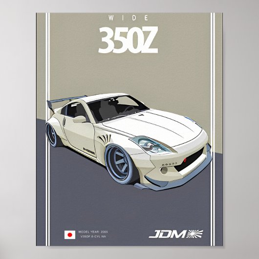 Widebody Z33 ポスター (正面)