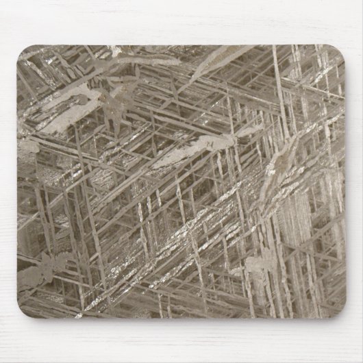 Widmanstättenパターン マウスパッド (正面)