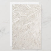 Widmanstättenパターン 便箋 (正面/裏面)