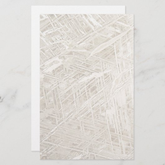 Widmanstättenパターン 便箋 (正面/裏面)