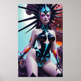 Widow Queen of the Scrum Run ポスター