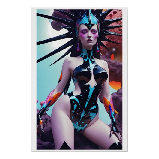 Widow Queen of the Scrum Run ポスター (正面)