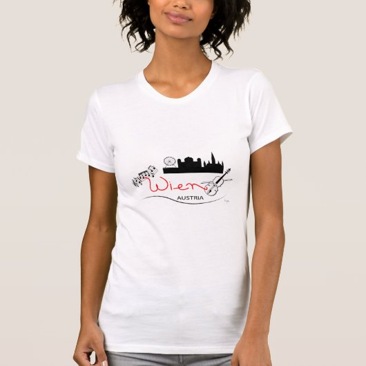 Wien、ウィーンオーストリア- Österreich Tシャツ (正面)