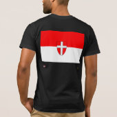 WIEN (ウィーン、オーストリア) Tシャツ (裏面)