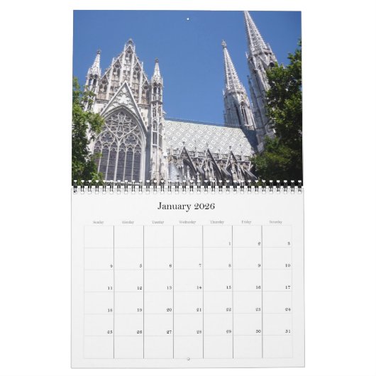 wien 2025 カレンダー (1月 2026)