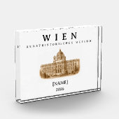 Wien Kunsthistorisches Museum | Name & Jahr フォトブロック (左)