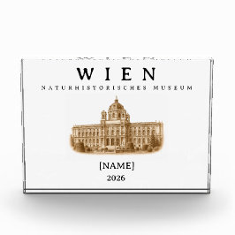 Wien Naturhistorisches Museum | Name & Jahr フォトブロック