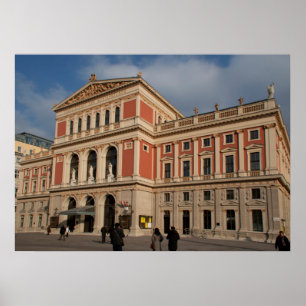 Wien ÖsterreichのMusikverein ポスター