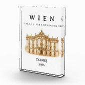 Wien Palais Liechtenstein | Name & Jahr フォトブロック (右)