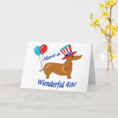 Wienderful第4を持って下さい カード (黄色い花)