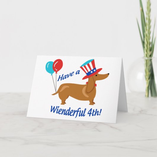 Wienderful第4を持って下さい カード (正面)