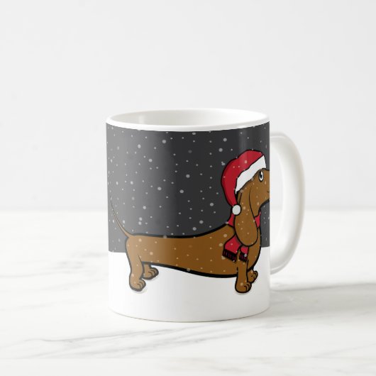 Wienerfulの休日のマグを持って下さい コーヒーマグカップ (正面右)