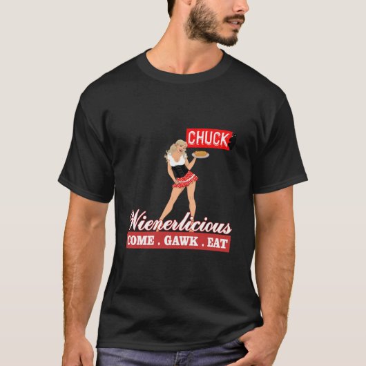 Wienerous Sarah Chuck TV Essential Tシャツ (正面)