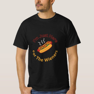 Wieners L BBQ Teeの為におもしろい来た Tシャツ
