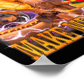 Wieners Make Me Happy Funny Dachshund Dog Lover  ポスター (角)