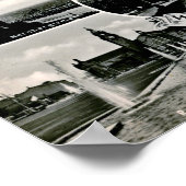 Wiesbaden，ドイツ， 5つのビュー，ヴィンテージ ポスター (角)