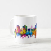 Wiesbaden Germany Skyline コーヒーマグカップ (正面左)