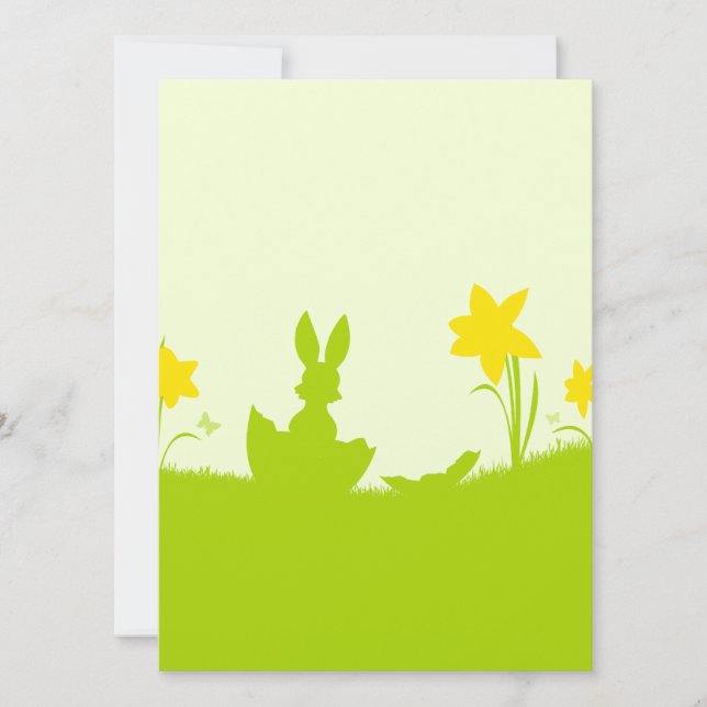 Wiese Osterhase Narzissen (正面)