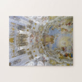 Wieskirche教会天井のパズル ジグソーパズル (横)