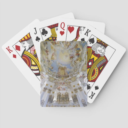 Wieskirche playing cards トランプ (裏面)