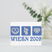 Wiesn 2009 ポストカード (スタンド正面)
