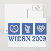 Wiesn 2009 ポストカード (正面/裏面)