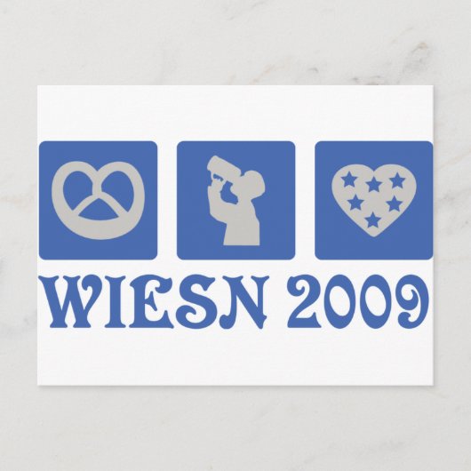 Wiesn 2009 ポストカード (正面)