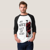 WIFEについて Tシャツ (正面フル)