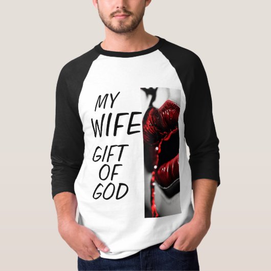 WIFEについて Tシャツ (正面)