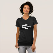 WiFe | テックギークロゴTシャツ Tシャツ (正面フル)