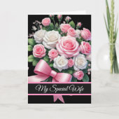 Wife Birthday Card カード (正面)