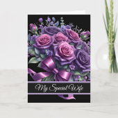 Wife Birthday Card カード (正面)