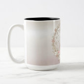 Wife Christmas Mug – Personalized Reindeer ツートーンマグカップ (左)