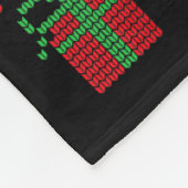 Wife Husband First Christmas Just Married Christma フリースブランケット (角)