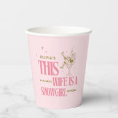 Wife is a showgirl bachelorette weekend itinerary  紙コップ (正面)