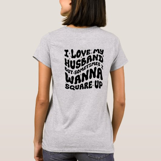 Wife Life Tシャツ (裏面)