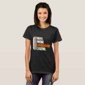 Wife Mom Sourdough Legend Funny Mother Sourdough P Tシャツ (正面フル)