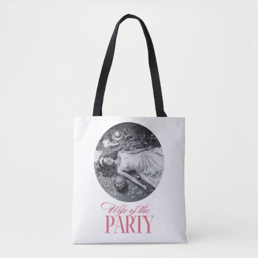 Wife of the Party Design | Bride Party トートバッグ (正面)